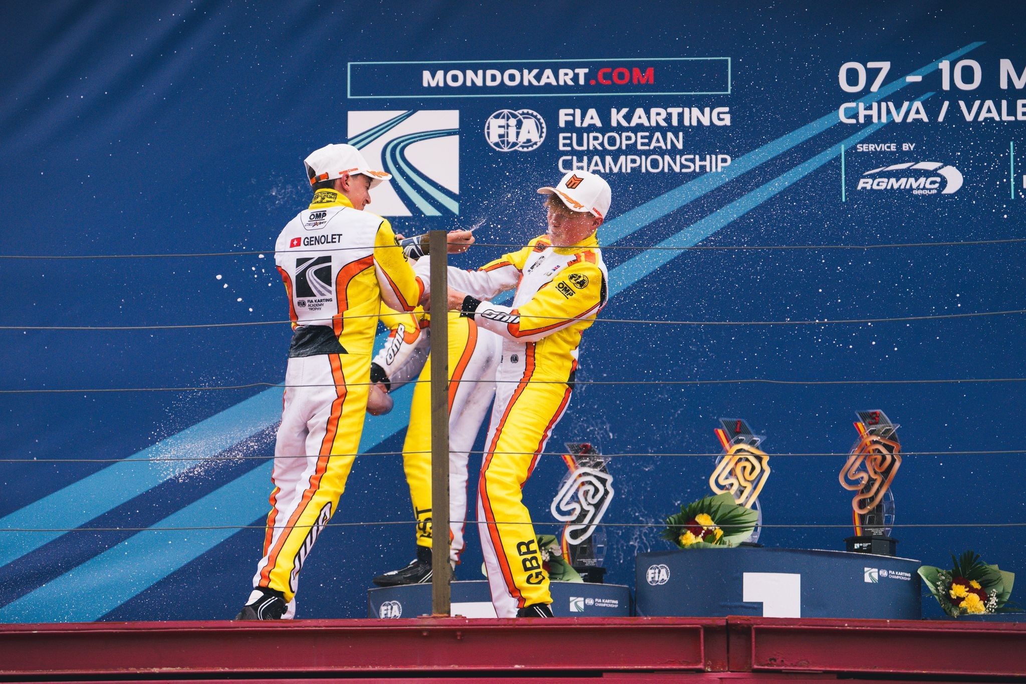 Podium FIA Academy Trophy Valencia 2026